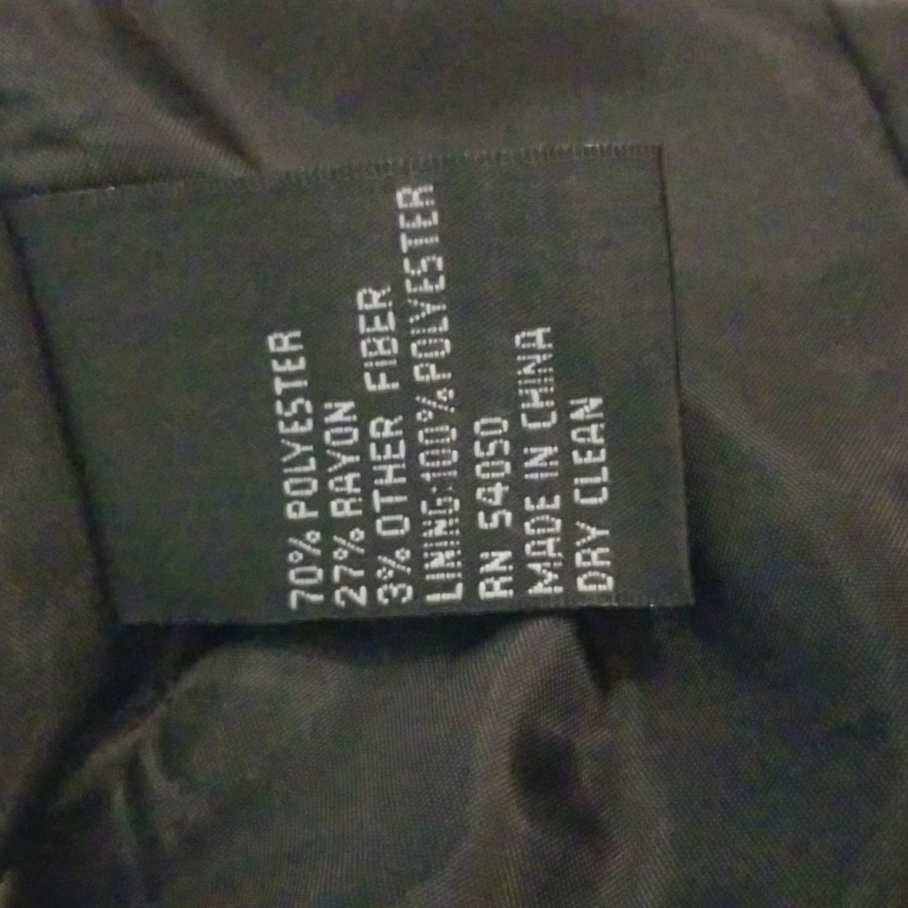 Kasper Size 12P Blue Blazer Jacket - Picture 6 of 6